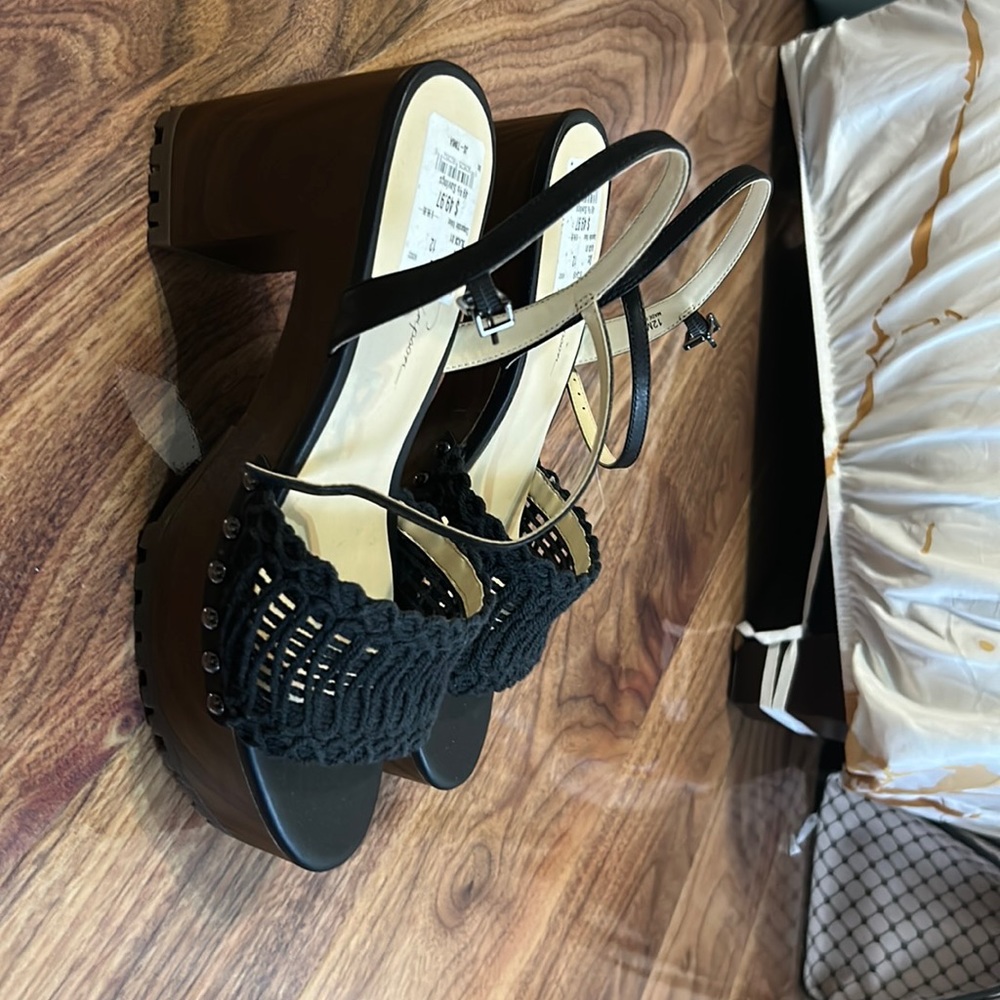 jessica Simpson block heels